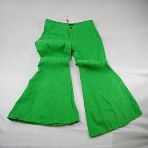 Nasty Gal City Scout Mild Rise Flared Seam Details Jeans With Wide Leg